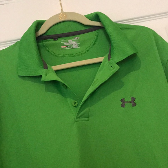 💚🎉PRICE DROP!! UA Polo Shirt Steal!!🎉💚 - Picture 2 of 3
